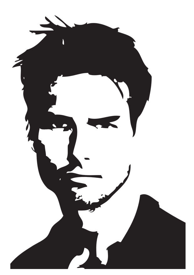 Coloriage Tom Cruise