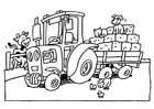 Coloriages tracteur