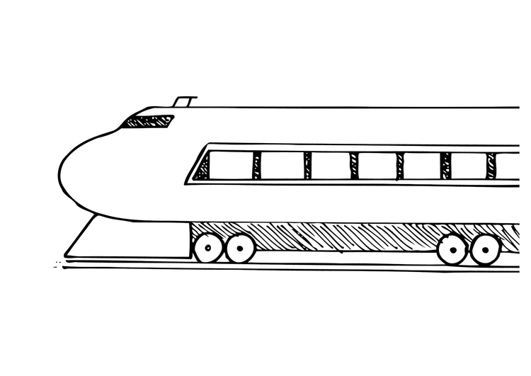 Coloriage train
