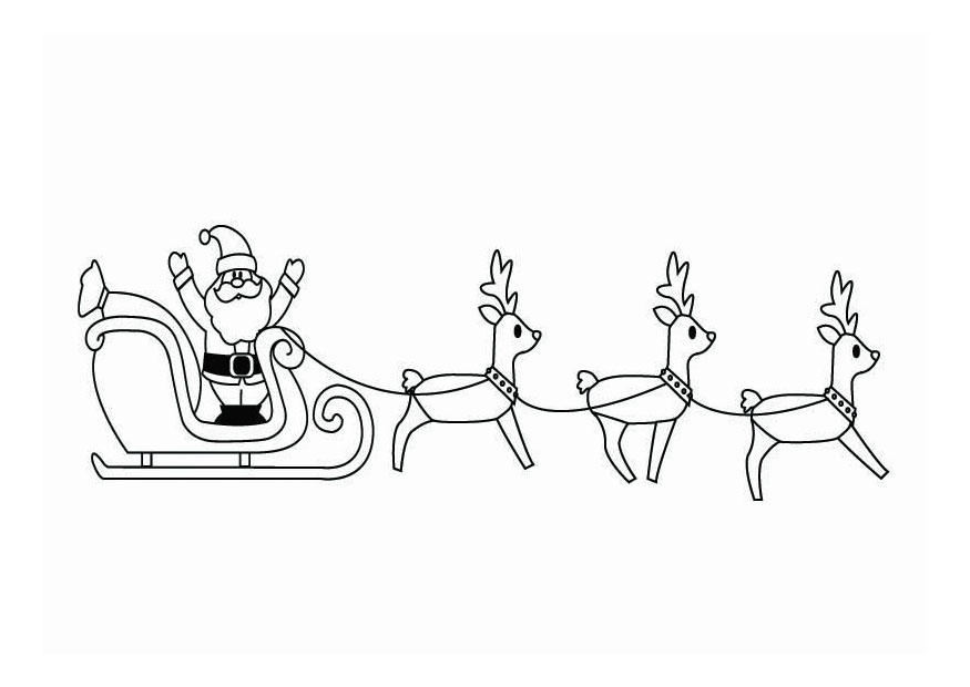 Coloriage traîneau Coloriages Gratuits à Imprimer Dessin 16506