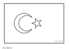 coloriage Turquie