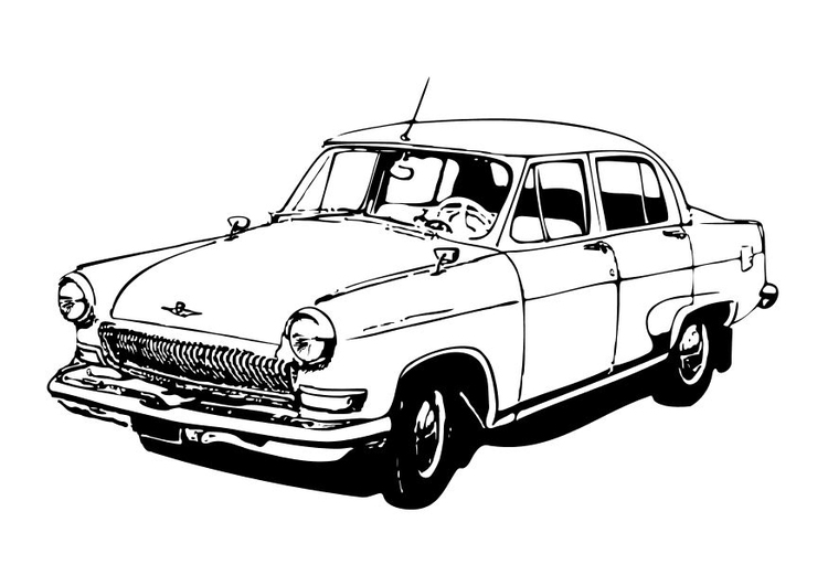 Coloriage une voiture