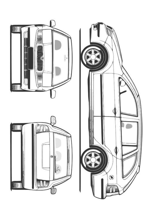 une voiture Fabia