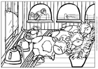 coloriage vache