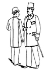coloriage vêtements pour hommes 1892