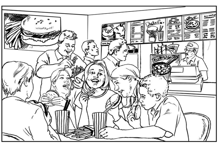 Coloriage vie Ã©quilibrÃ©e