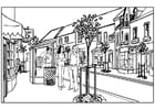 Coloriages ville