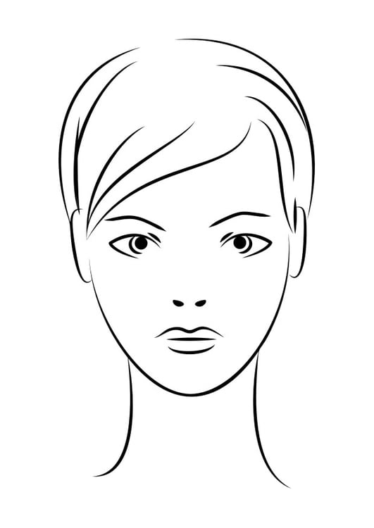 Coloriage visage