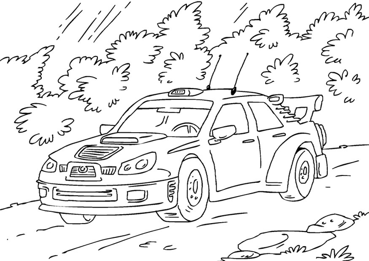 Coloriage Voiture De Rallye Coloriages Gratuits A Imprimer Dessin 27170