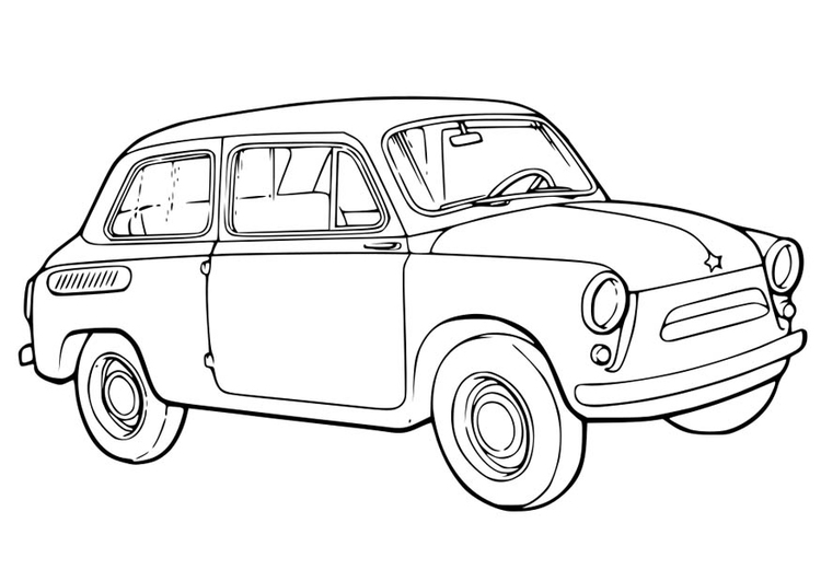 Coloriage voiture