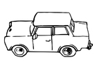 Coloriages voiture - Trabant