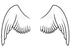 Coloriage ailes