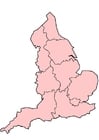 Angleterre - Régions