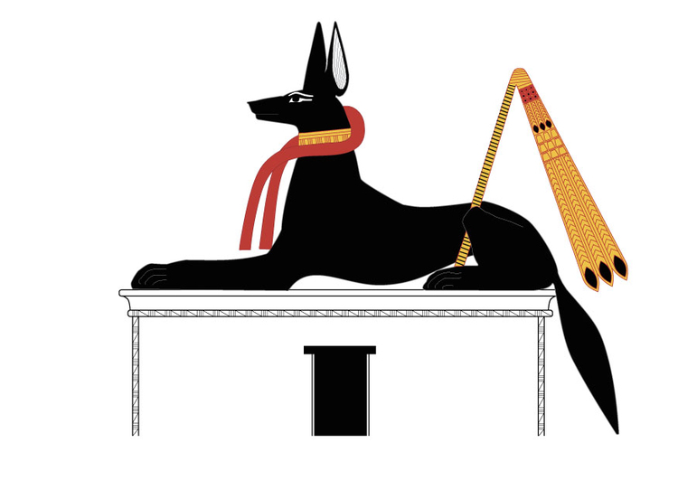 Image Anubis comme chacal