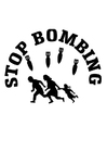 Coloriage arrêter les bombardements
