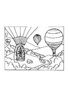 Coloriage ballon