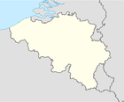 Belgique carte vierge