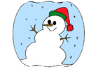 Image bonhomme de neige