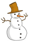 Image bonhomme de neige