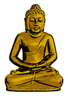 Images Bouddha d'or