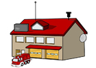 Images caserne de pompiers