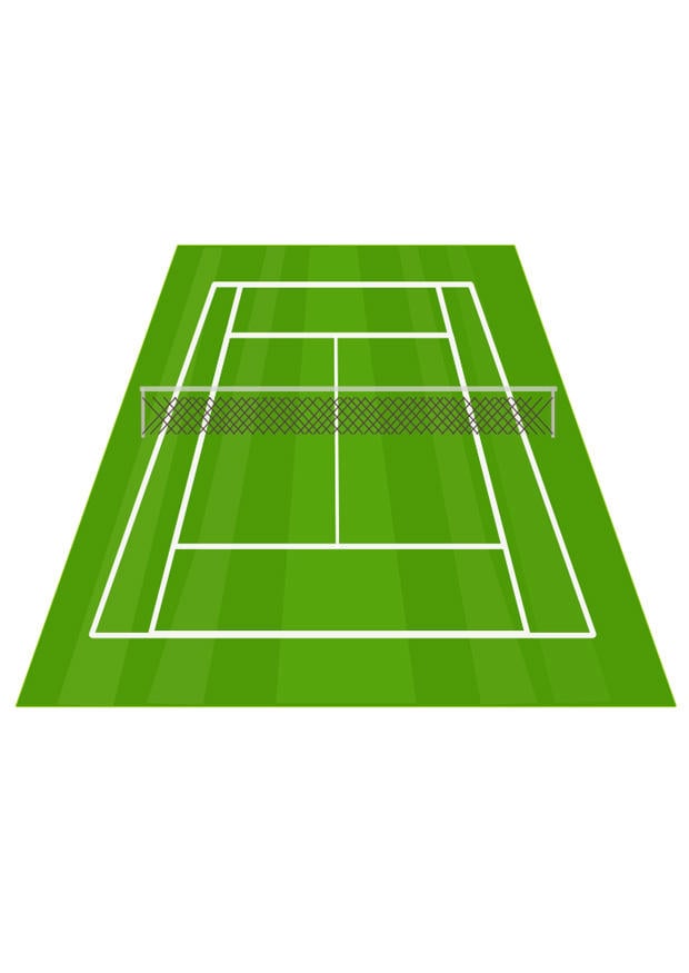 Image court de tennis