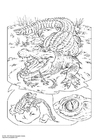 Coloriage crocodile