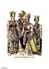 Images danseurs javanais 19ème siècle