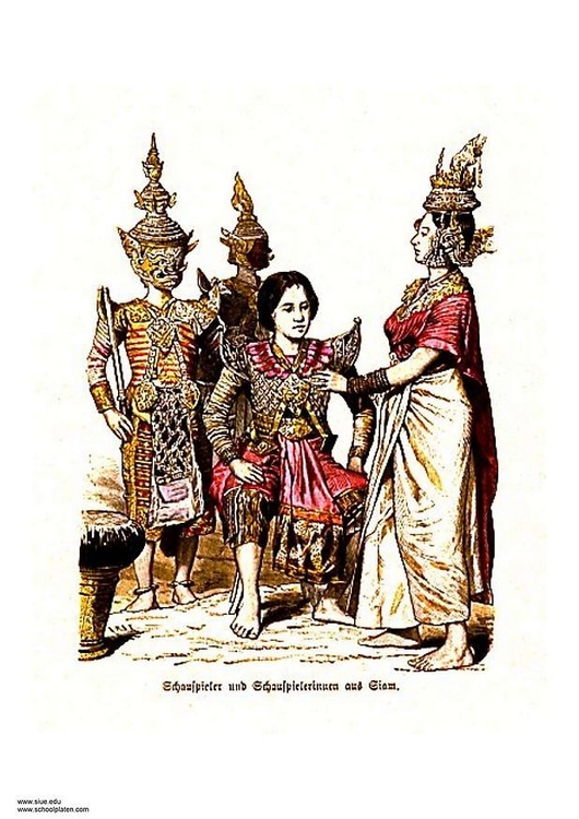 Image danseurs thaÃ¯s 19Ã¨me siÃ¨cle