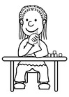 Coloriage élève