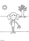 Coloriage été