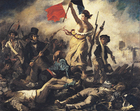 Eugene Delacroix - La Liberté guidant le peuple.