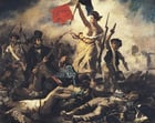 Image Eugene Delacroix - La LibertÃ© guidant le peuple.