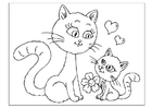 Coloriage fête des mères