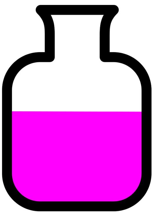 flacon de laboratoire