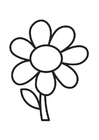Coloriage fleur