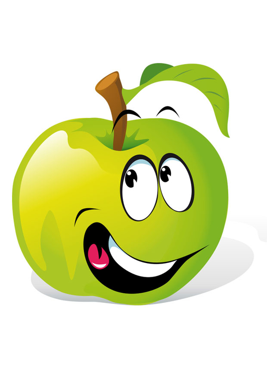 Image fruit - pomme verte