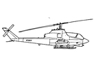 Coloriage hÃ©licoptÃ¨re cobra
