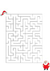 Image labyrinte PÃ¨re NoÃ«l