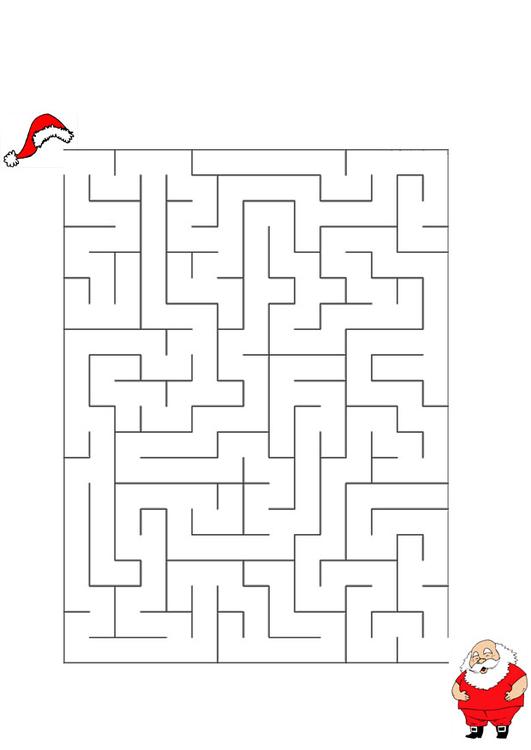 labyrinthe PÃ¨re NoÃ«l