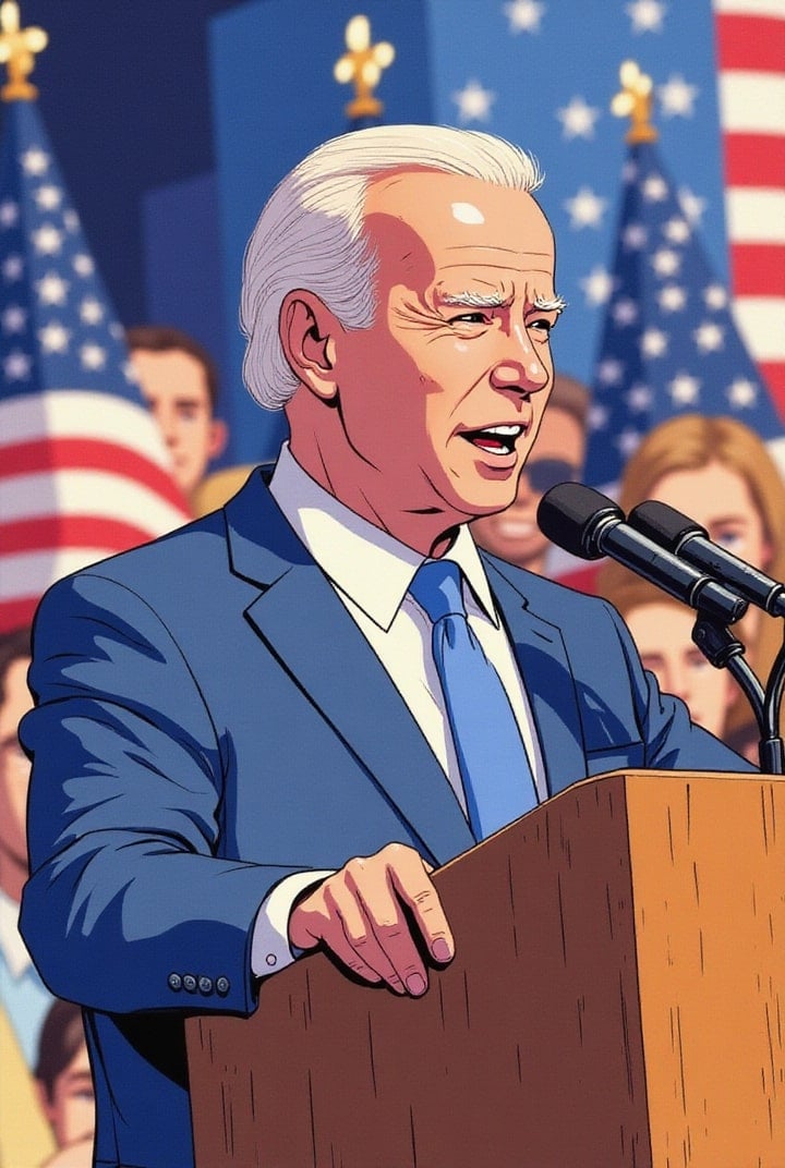 Le président Biden prononce un discours