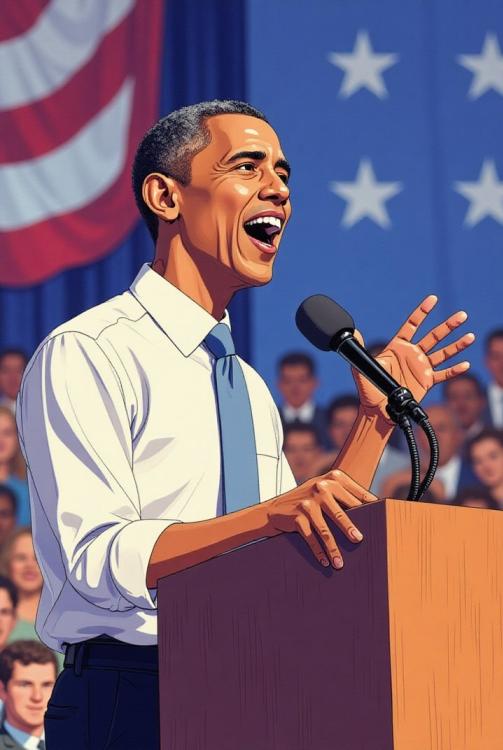 Le prÃ©sident Obama prononce un discours