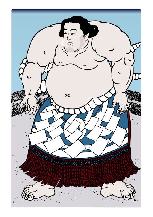 Image lutteur sumo