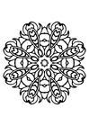 Coloriage Mandala