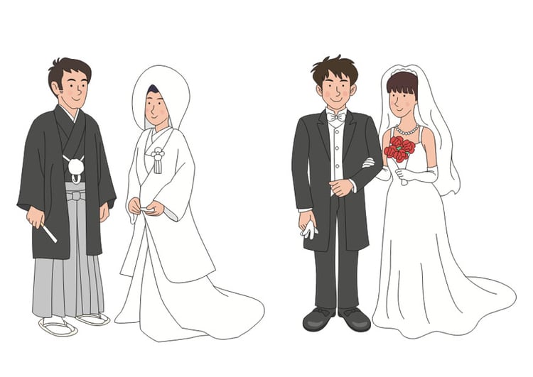 Image mariage japonais