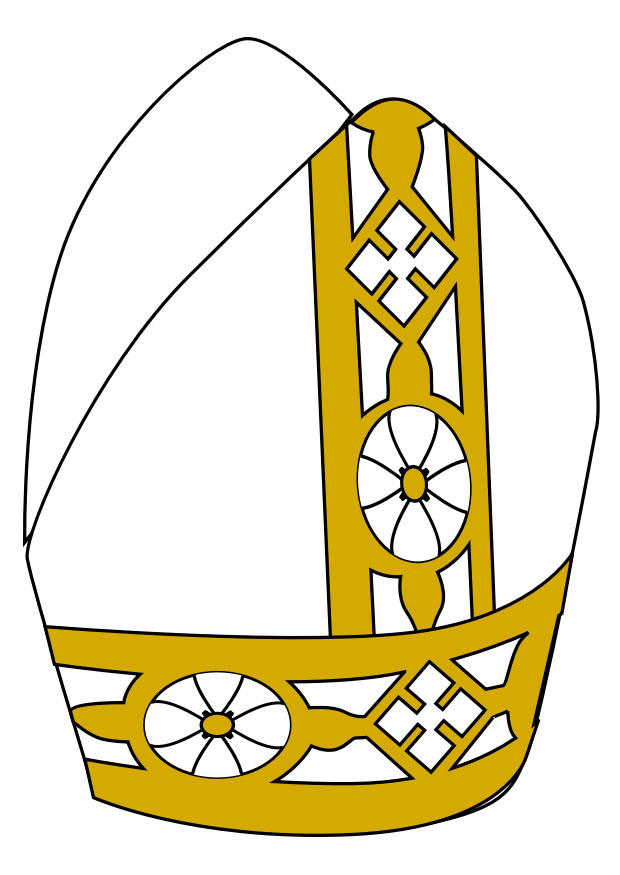 Image Mitre Du Pape Images Gratuites Imprimer Dessin 29306