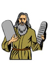 Images Moïse - les dix commandements