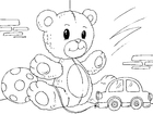 Coloriage nounours