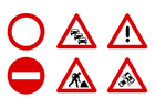 Images panneaux de signalisation