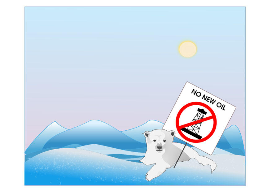 Image protection de l'ours polaire